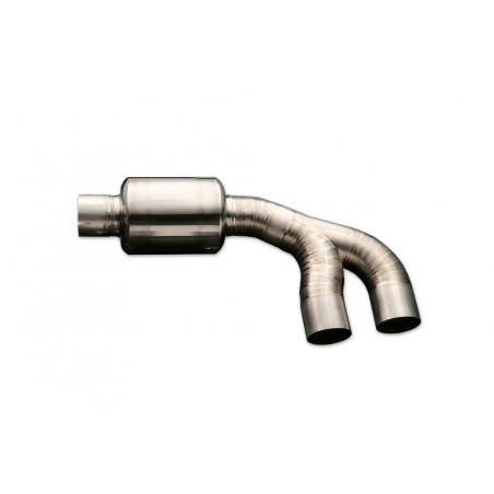 FULL TITANIUM MUFFLER REPAIR PART SILENCER RH