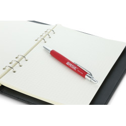 BALLPOINT PEN RED BODY with BLACK INK