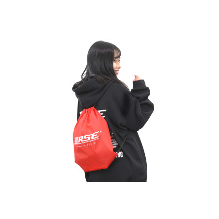 DRAWSTRING BAG RED