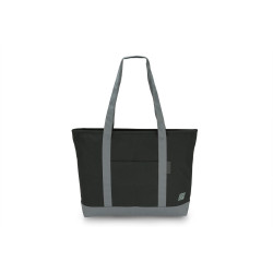 ZIP TOTE BAG BLACK