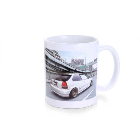 MUG WHITE EK9 CIVIC OSAKA-KANJO
