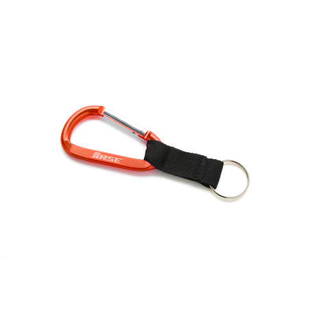 KEYCHAIN CARABINER RED