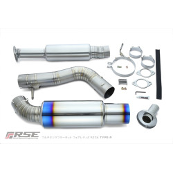 FULL TITANIUM MUFFLER FAIRLADY Z RZ34 TYPE-R