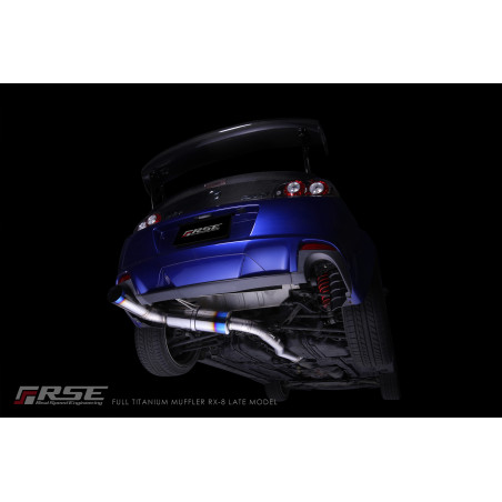FULL TITANIUM MUFFLER RX-8 LATE MODEL